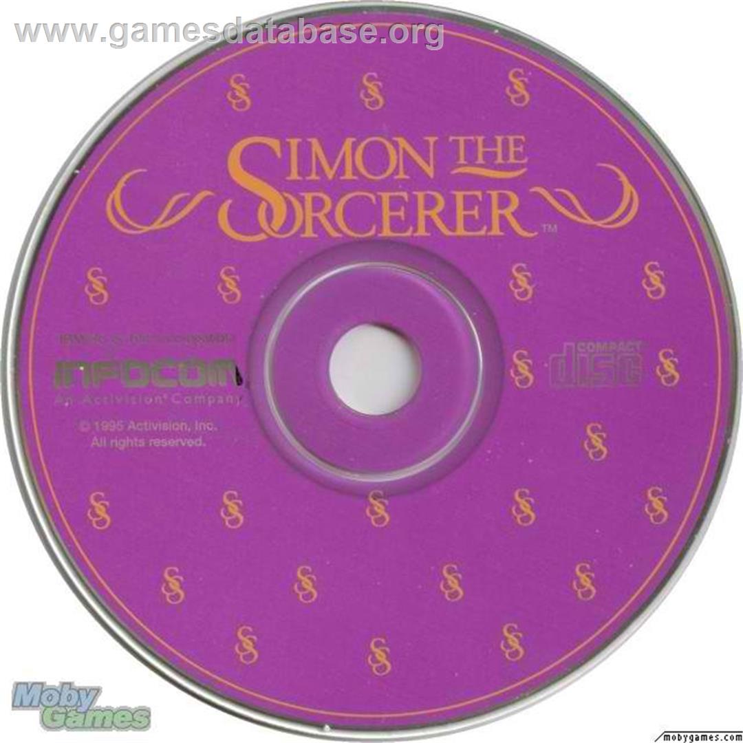 Simon the Sorcerer - Microsoft DOS - Artwork - Disc