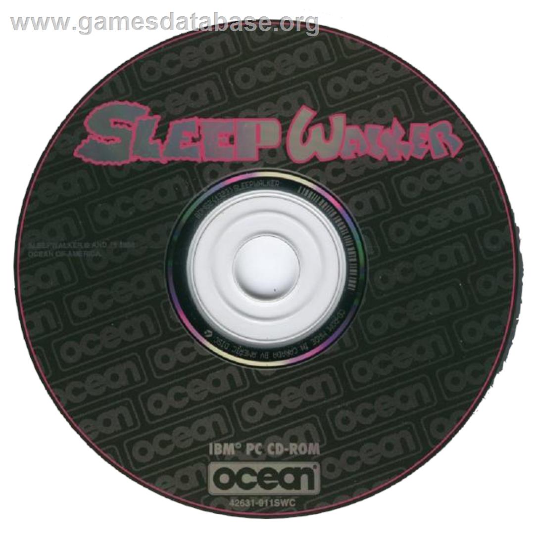 Sleepwalker - Microsoft DOS - Artwork - Disc