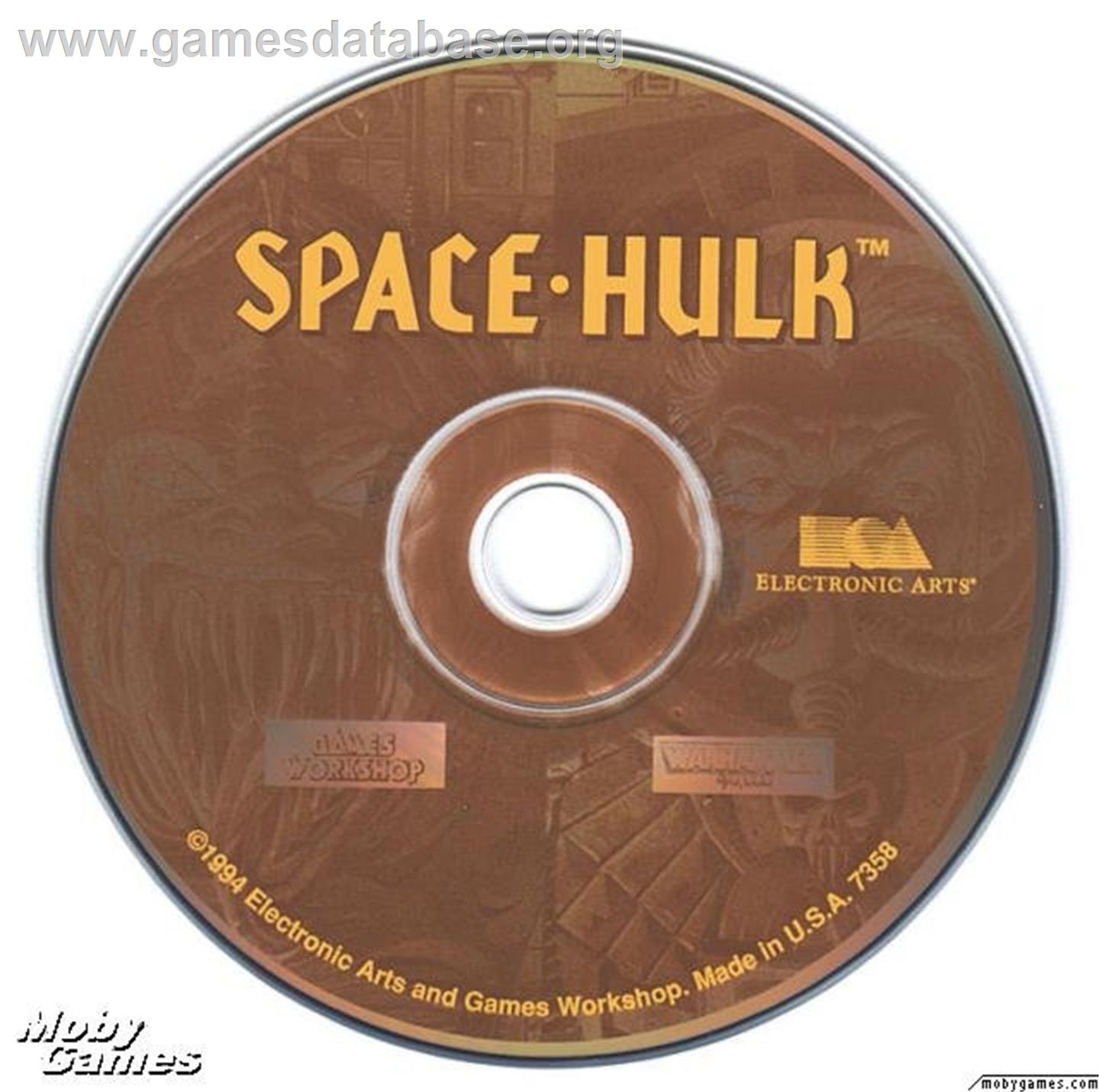 Space Hulk - Microsoft DOS - Artwork - Disc