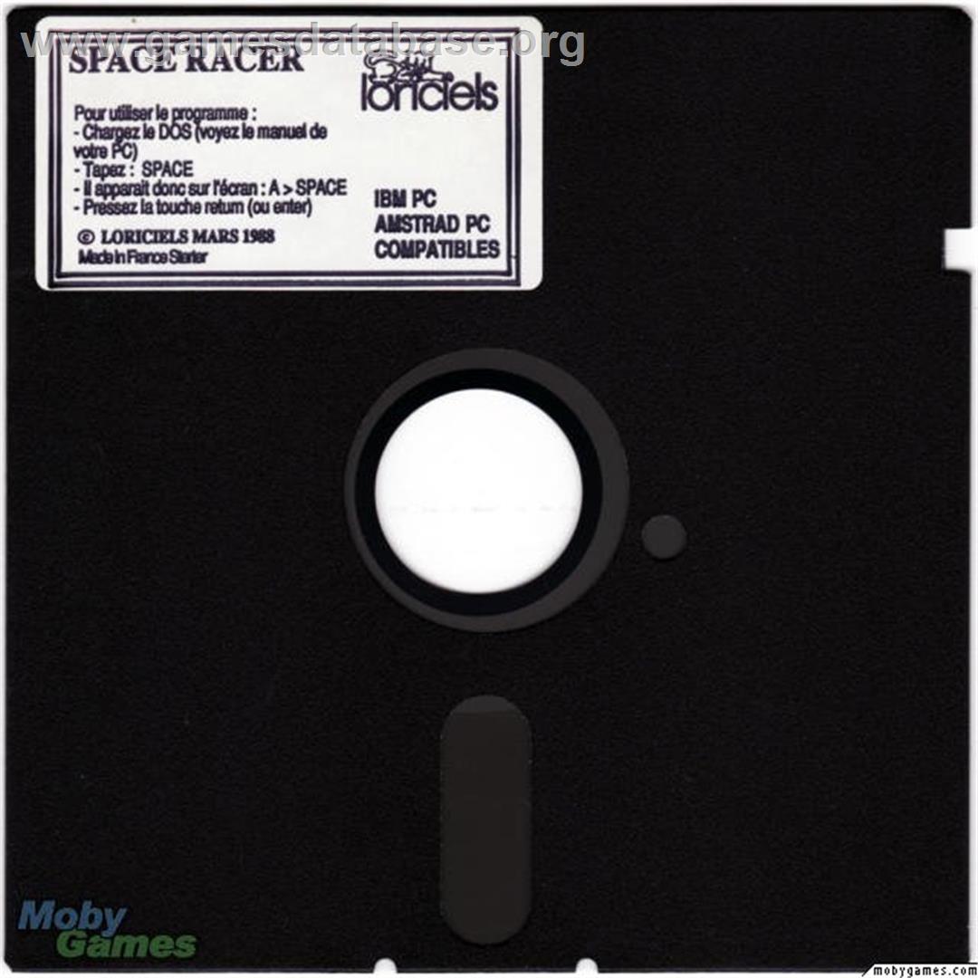 Space Racer - Microsoft DOS - Artwork - Disc