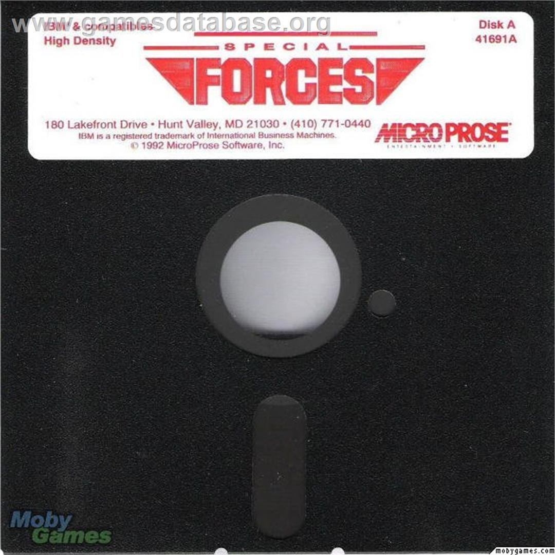 Special Forces - Microsoft DOS - Artwork - Disc