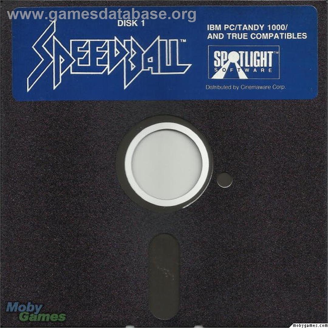 Speedball - Microsoft DOS - Artwork - Disc