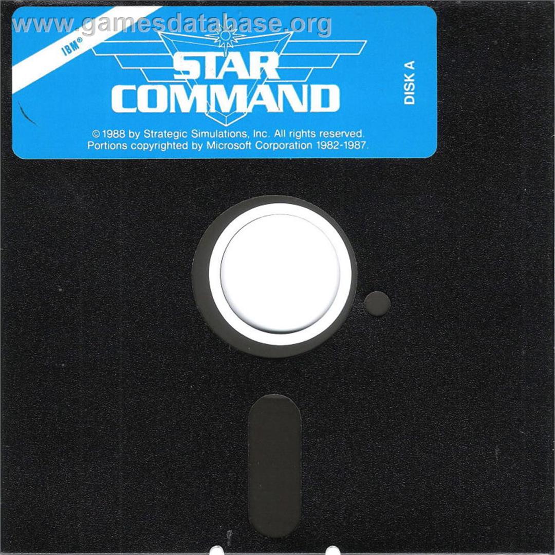 Star Command - Microsoft DOS - Artwork - Disc