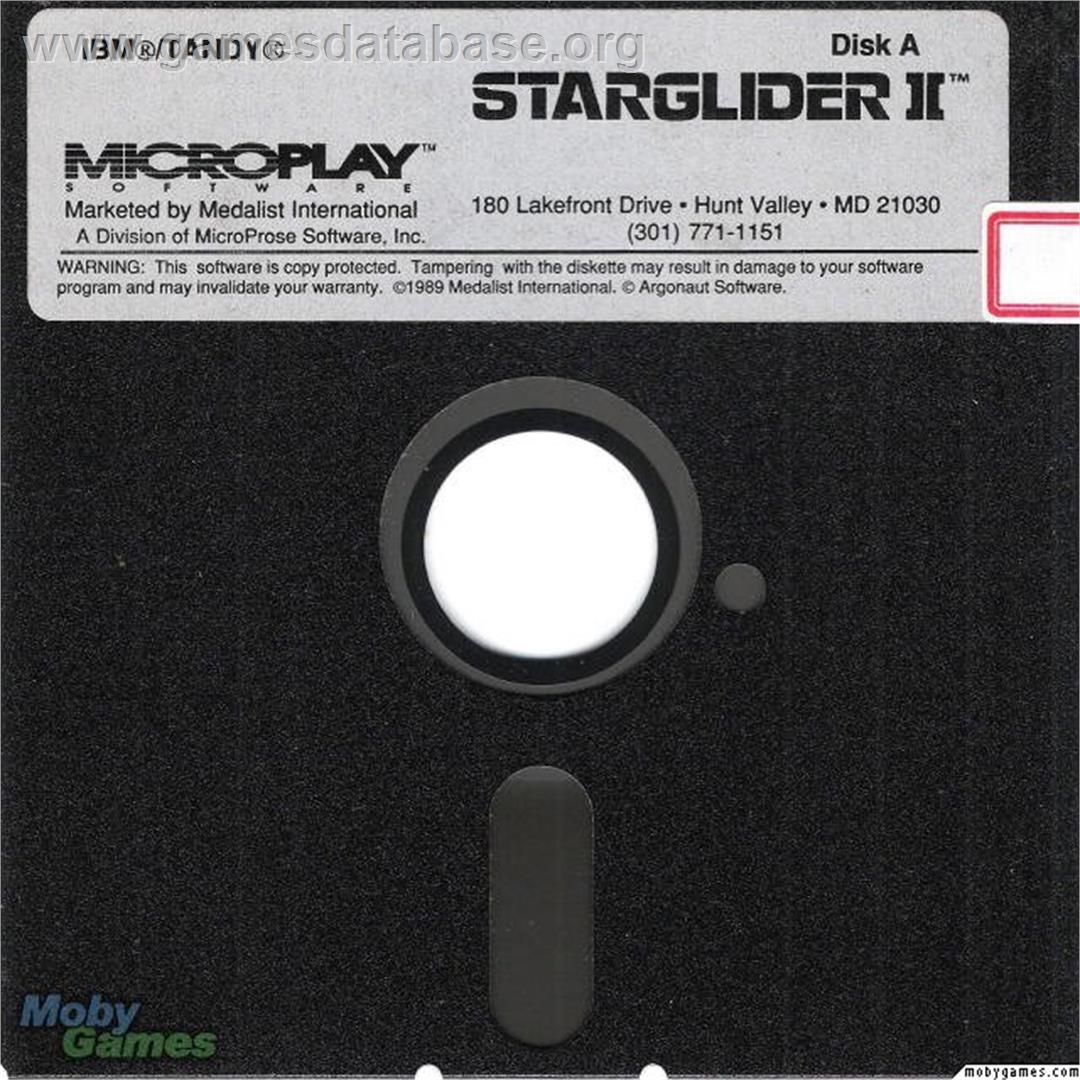 Starglider 2 - Microsoft DOS - Artwork - Disc