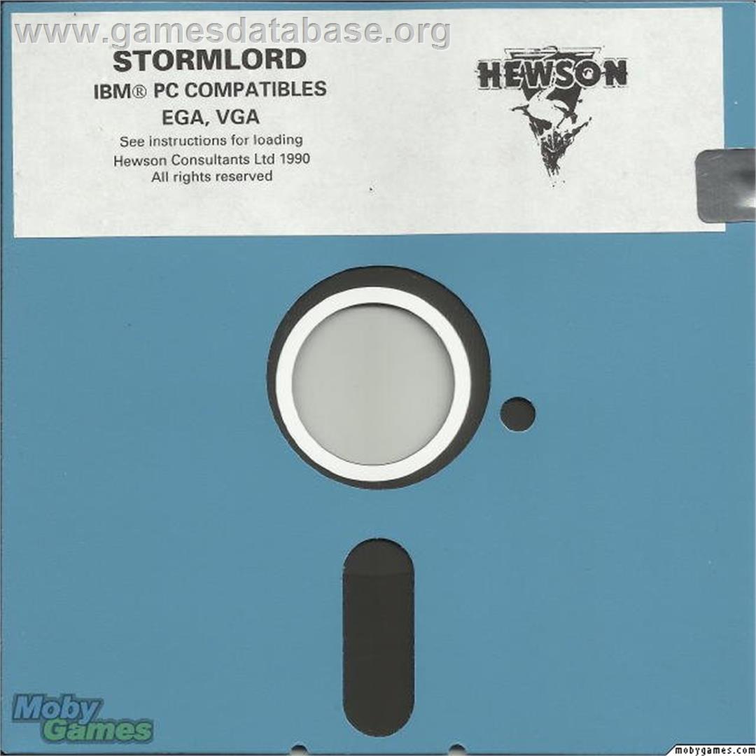Stormlord - Microsoft DOS - Artwork - Disc