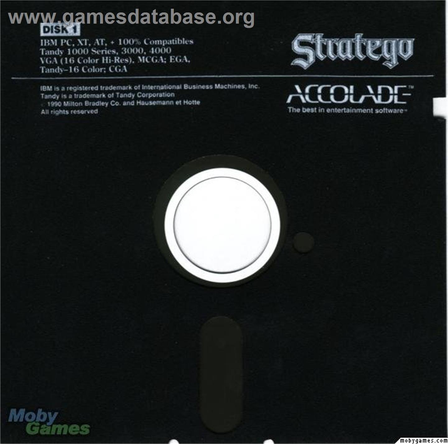 Stratego - Microsoft DOS - Artwork - Disc