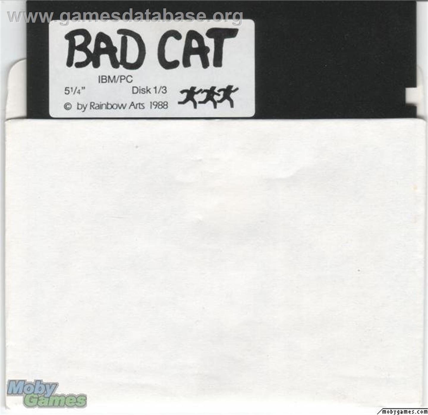 Street Cat - Microsoft DOS - Artwork - Disc