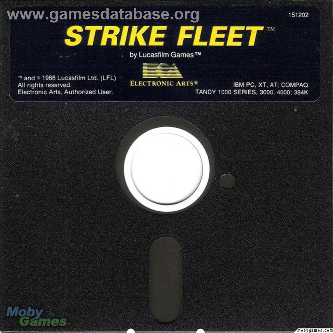 Strike Fleet - Microsoft DOS - Artwork - Disc