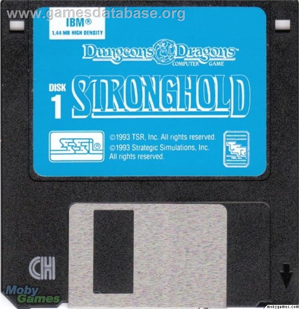 Stronghold - Microsoft DOS - Artwork - Disc