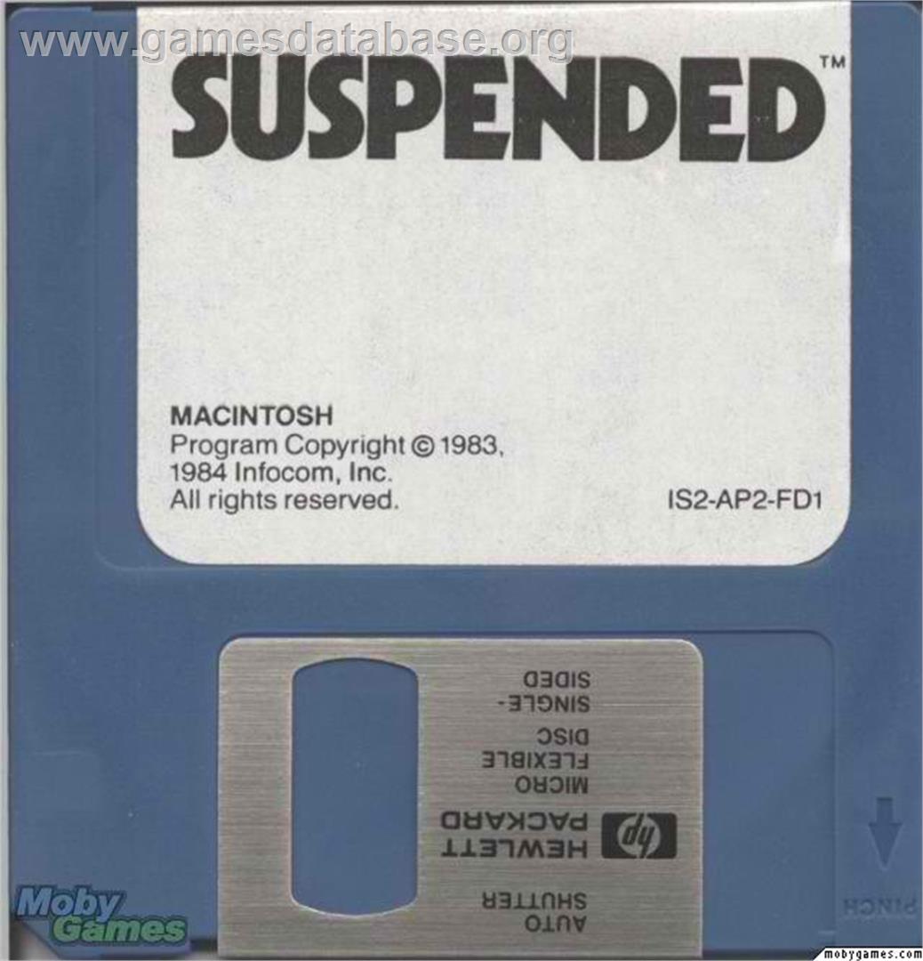 Suspended - Microsoft DOS - Artwork - Disc