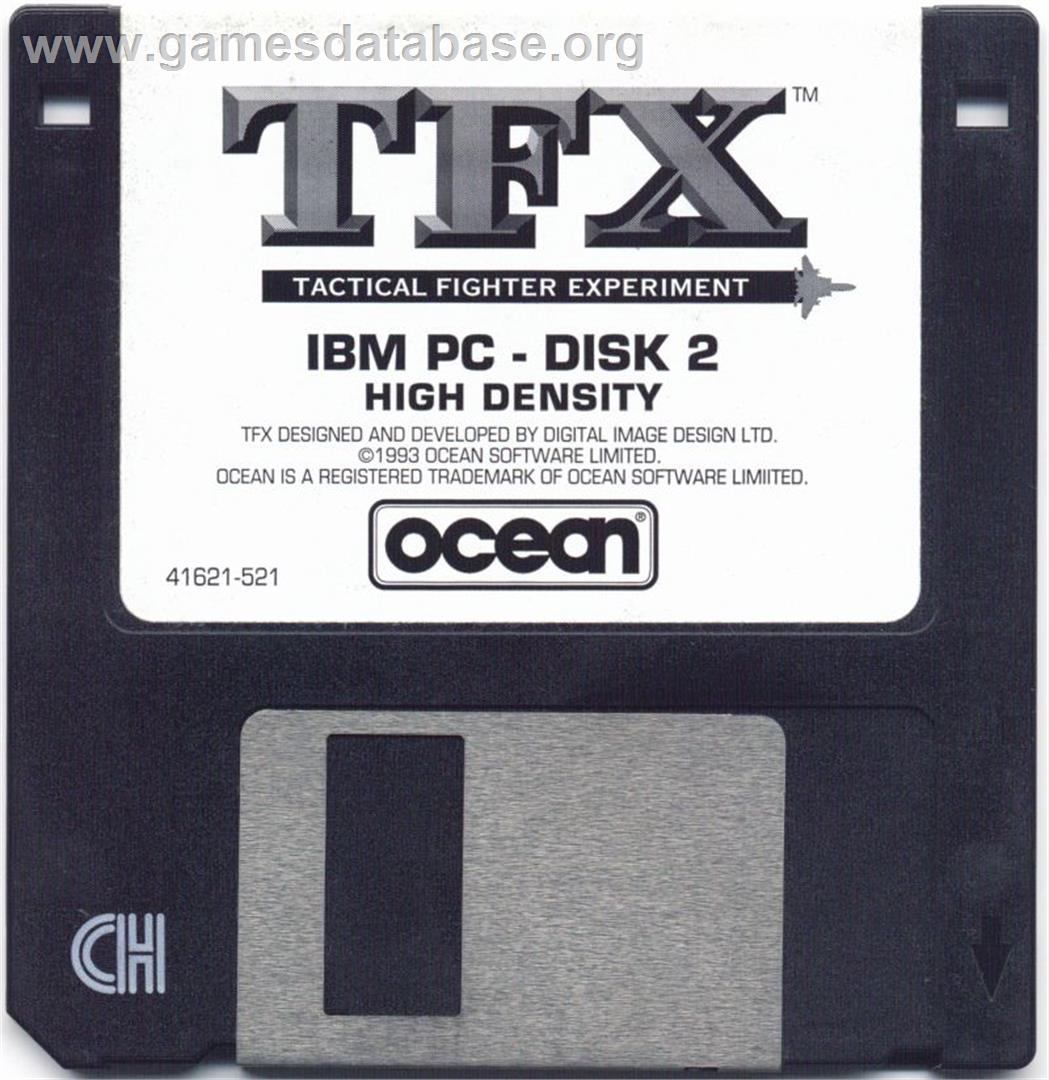 TFX - Microsoft DOS - Artwork - Disc