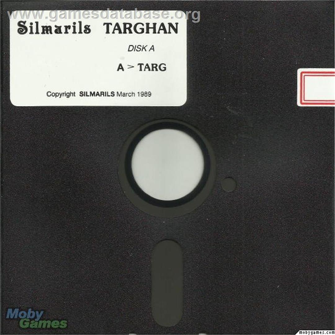 Targhan - Microsoft DOS - Artwork - Disc