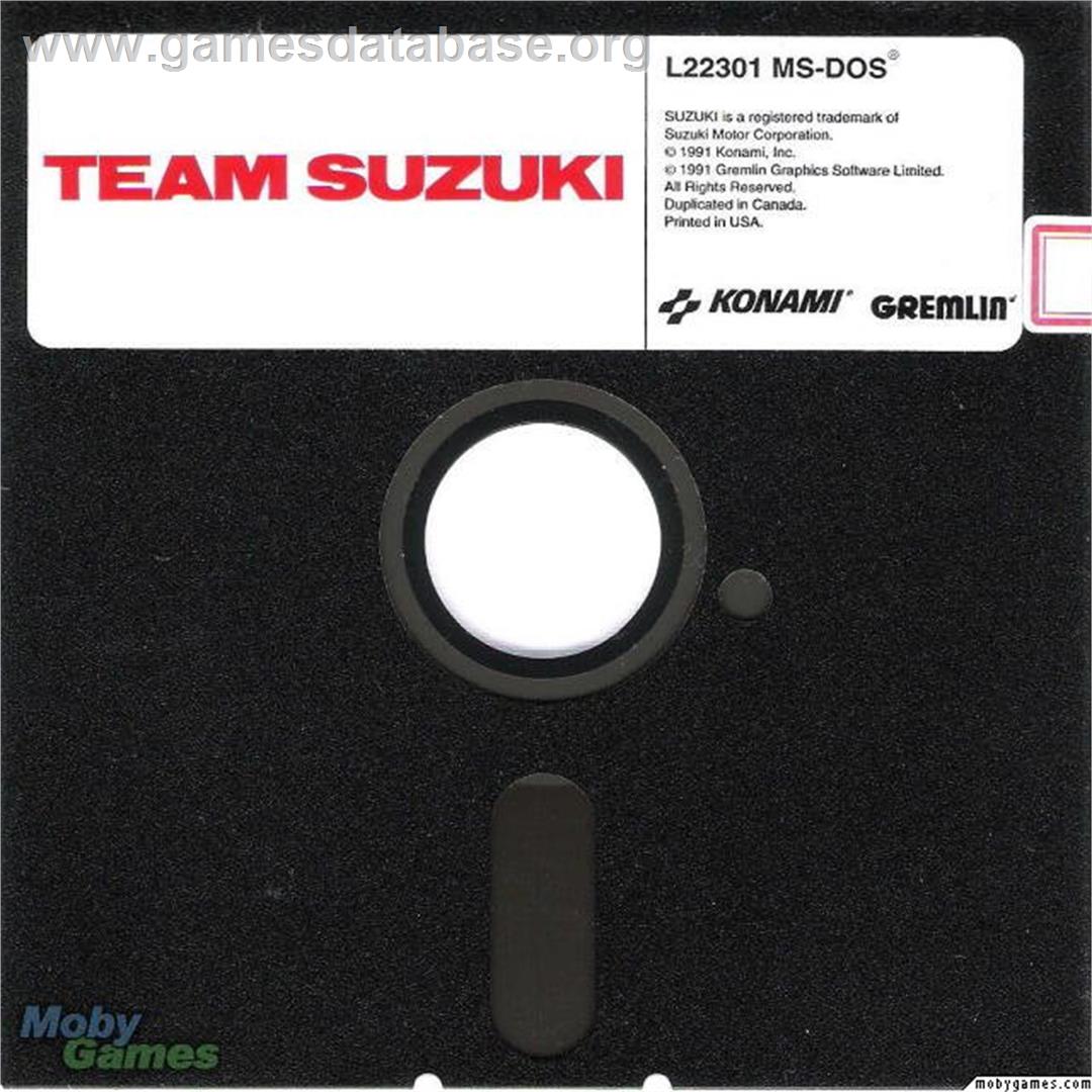 Team Suzuki - Microsoft DOS - Artwork - Disc