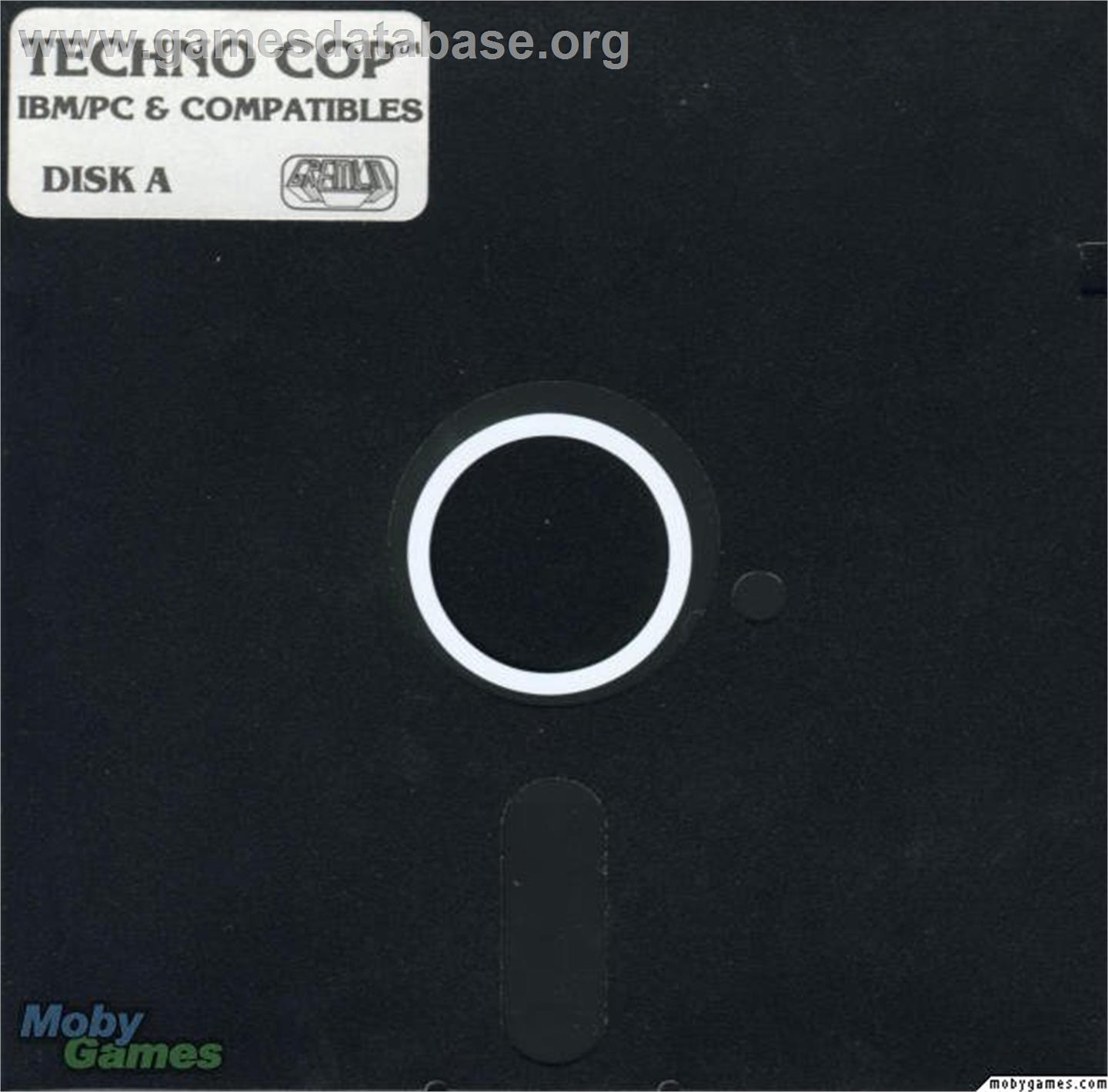 Techno Cop - Microsoft DOS - Artwork - Disc