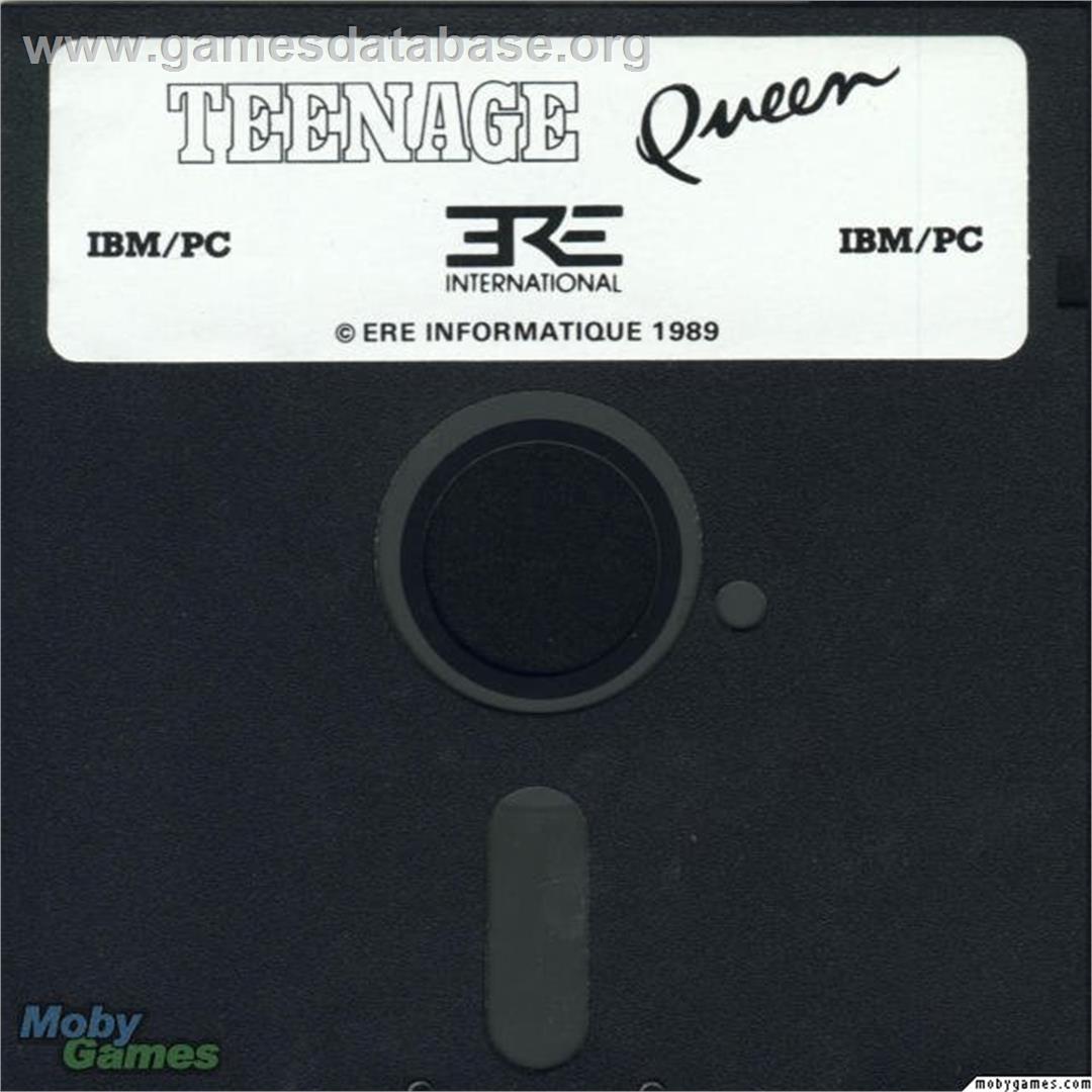 Teenage Queen - Microsoft DOS - Artwork - Disc
