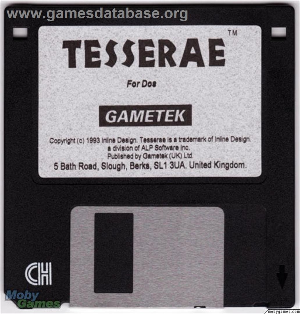 Tesserae - Microsoft DOS - Artwork - Disc
