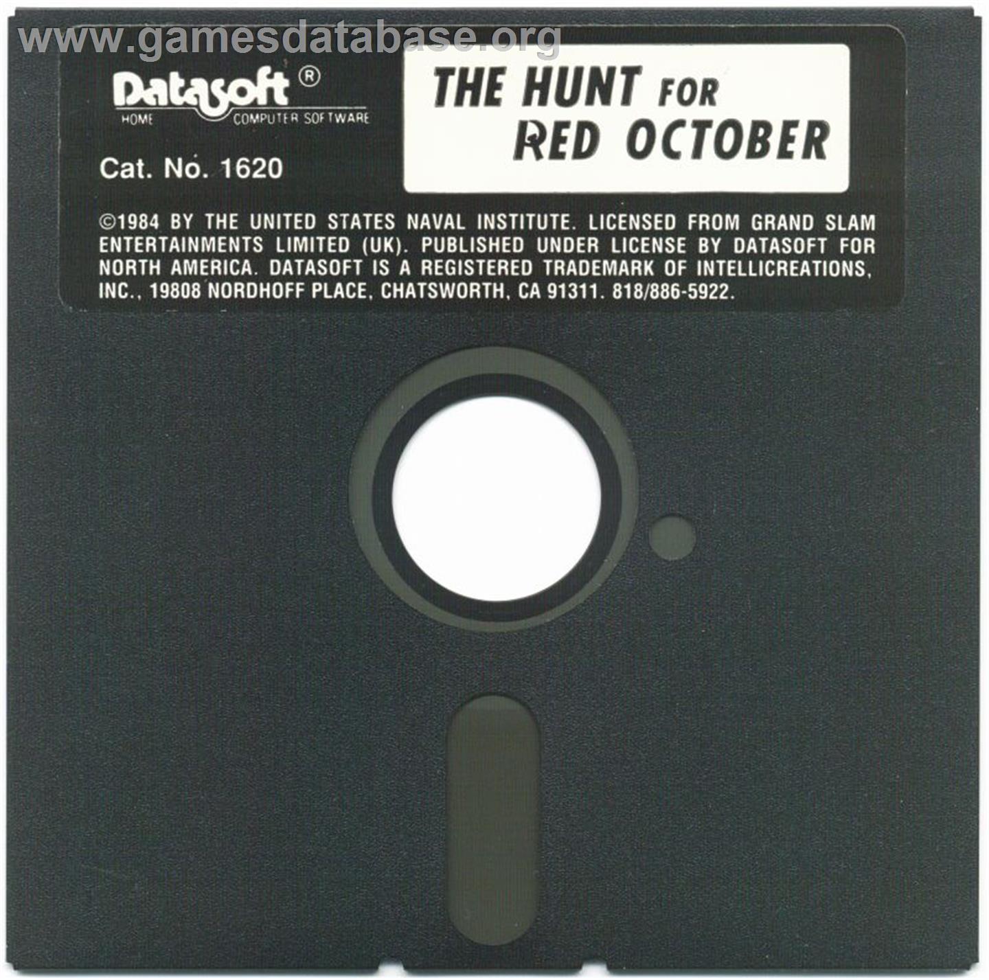 The Hunt for Red October - Microsoft DOS - Artwork - Disc
