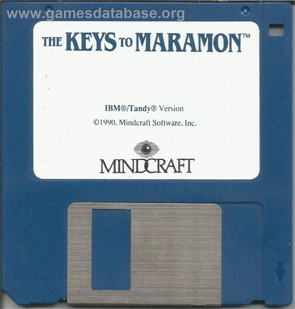 The Keys to Maramon - Microsoft DOS - Artwork - Disc