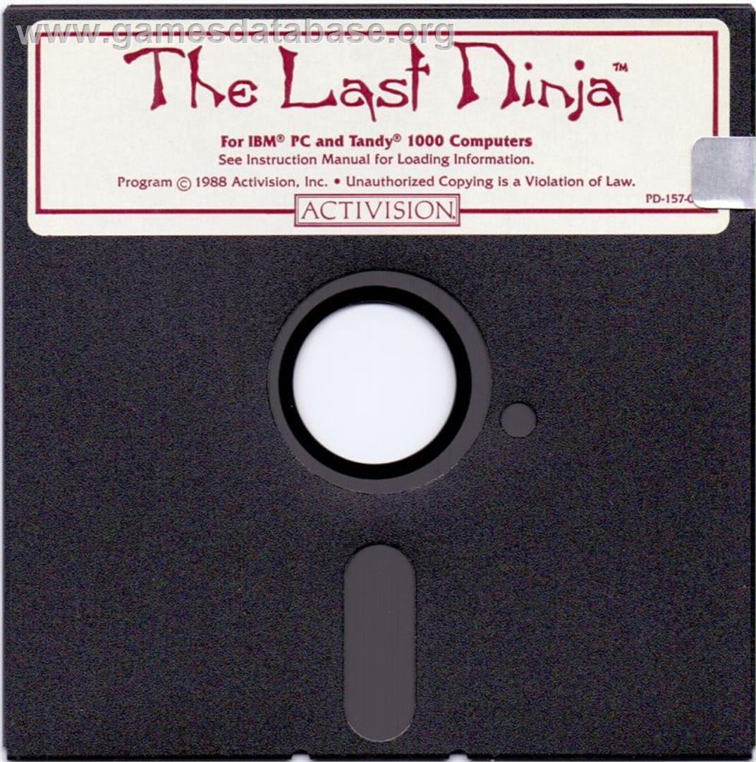 The Last Ninja - Microsoft DOS - Artwork - Disc