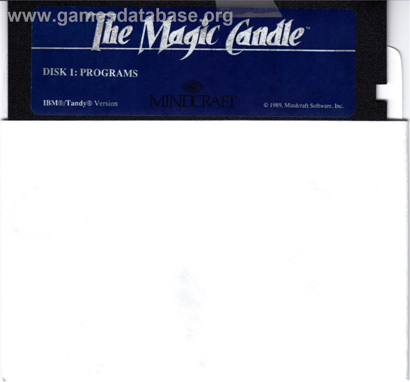 The Magic Candle - Microsoft DOS - Artwork - Disc