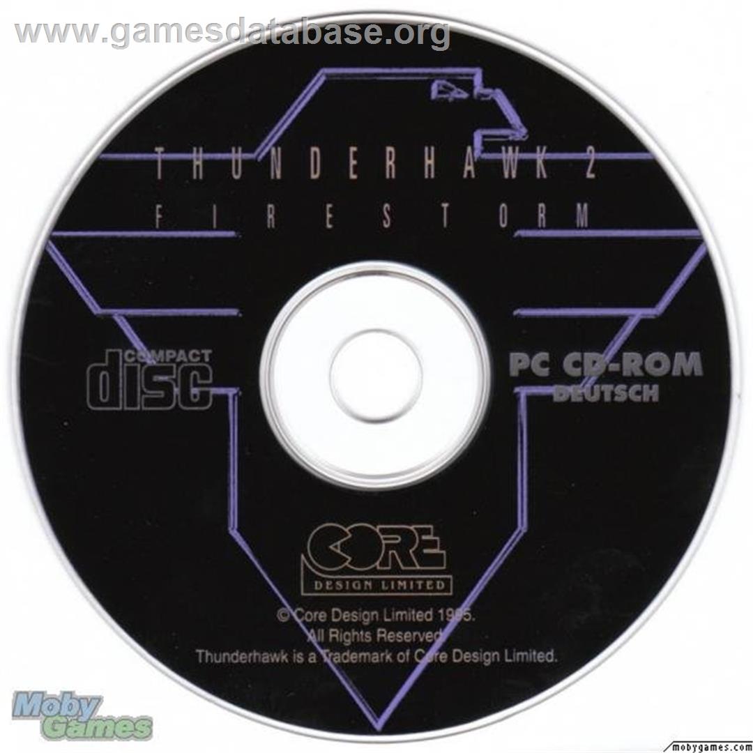 Thunderstrike 2 - Microsoft DOS - Artwork - Disc