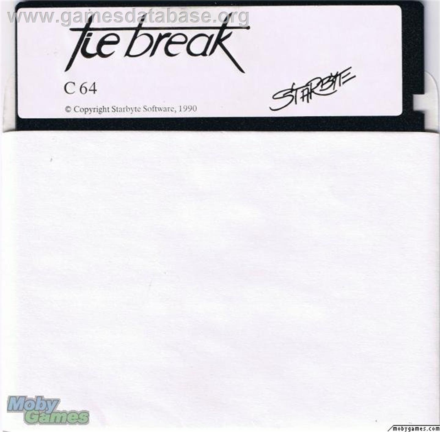 Tie Break - Microsoft DOS - Artwork - Disc