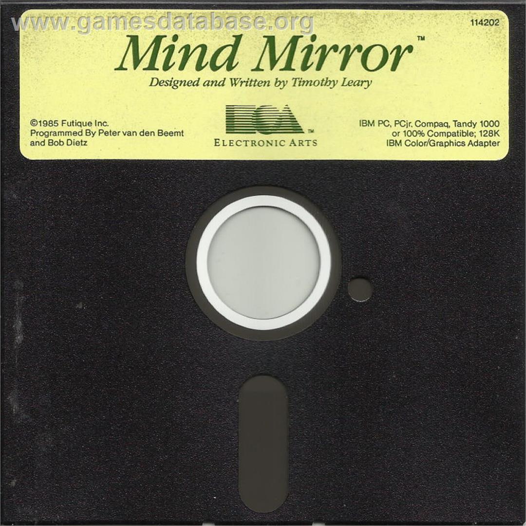 Timothy Leary's Mind Mirror - Microsoft DOS - Artwork - Disc