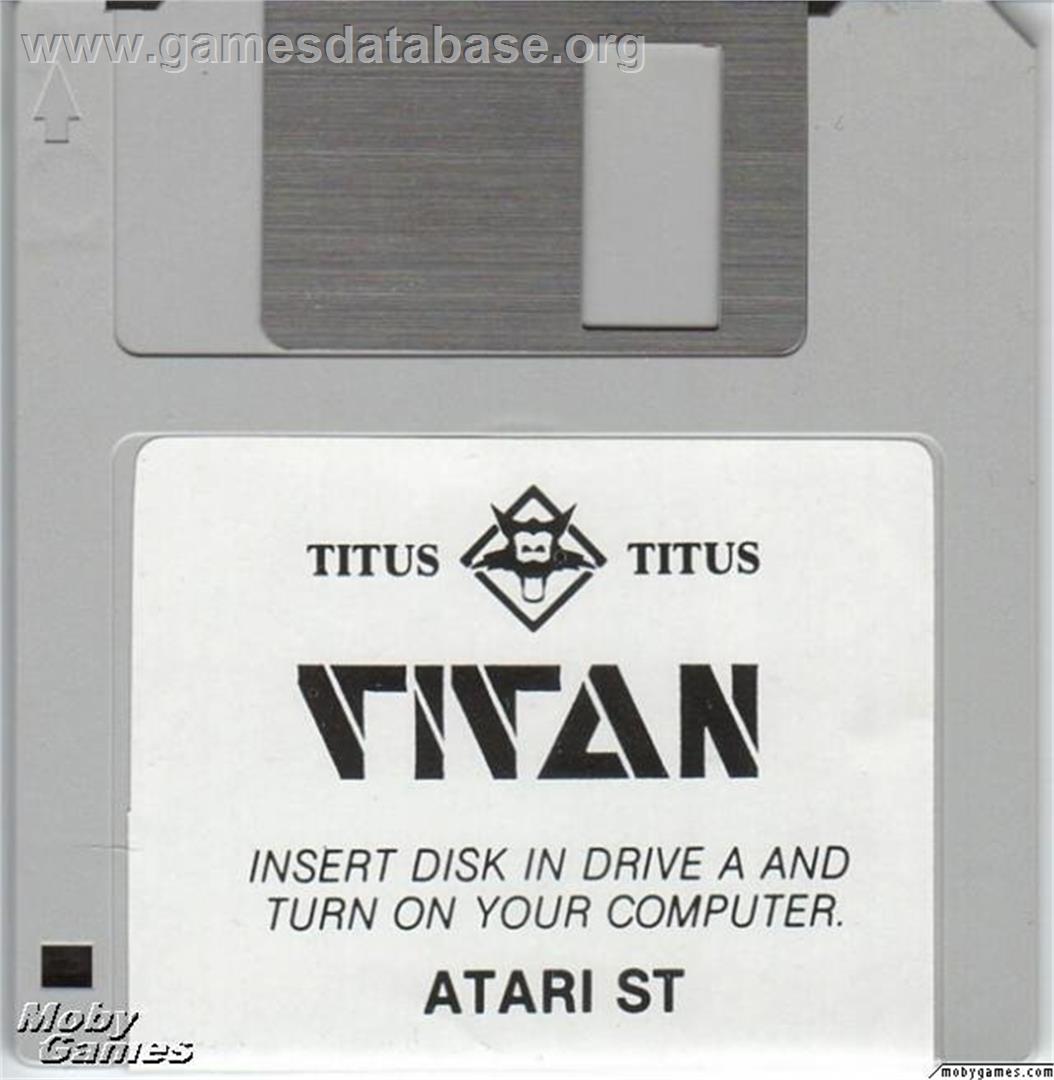 Titan - Microsoft DOS - Artwork - Disc