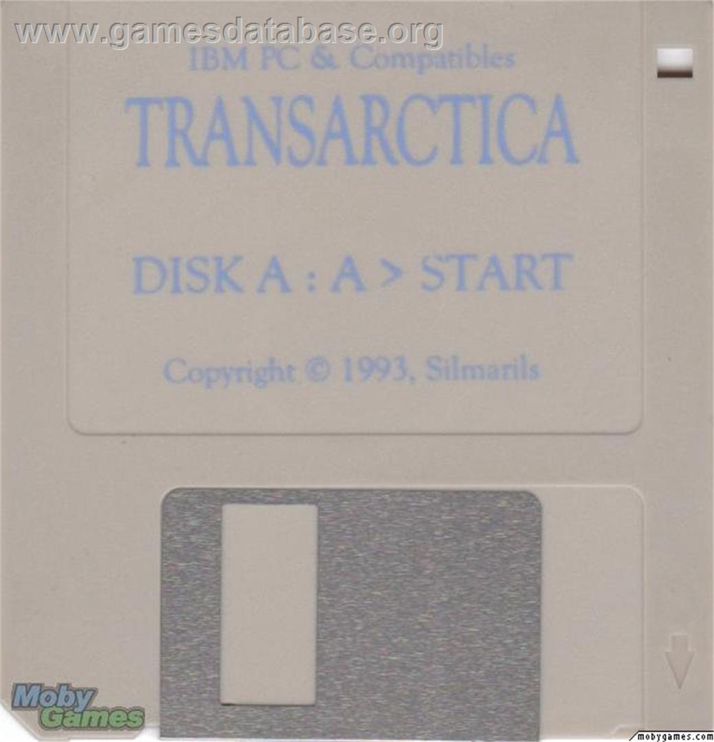 Transarctica - Microsoft DOS - Artwork - Disc