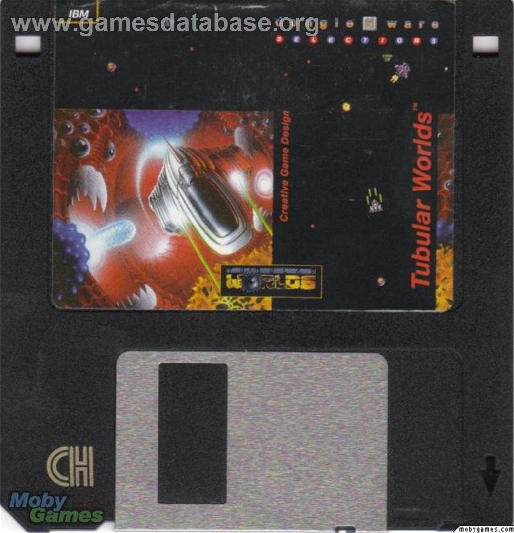 Tubular Worlds - Microsoft DOS - Artwork - Disc