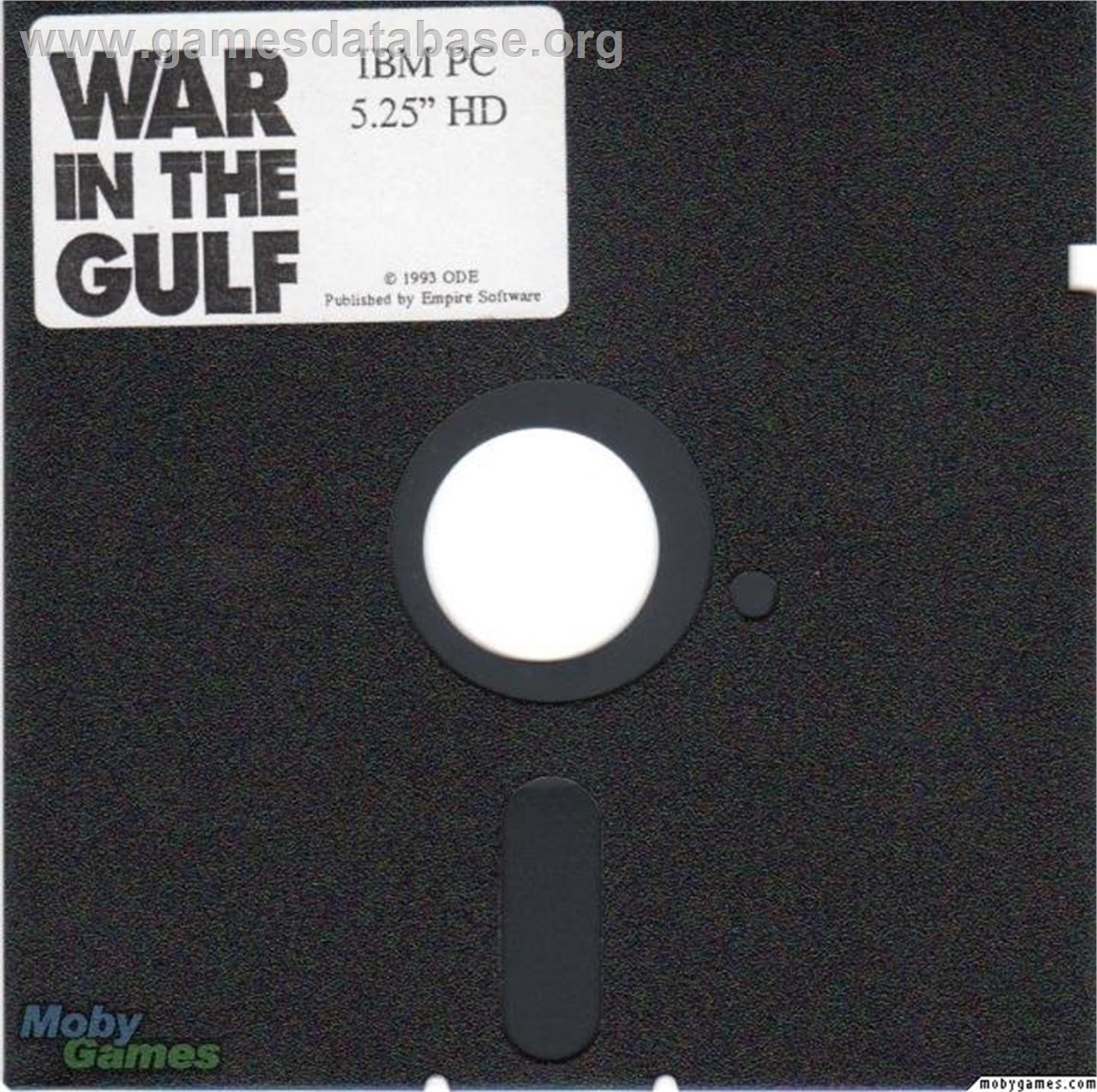 War in the Gulf - Microsoft DOS - Artwork - Disc