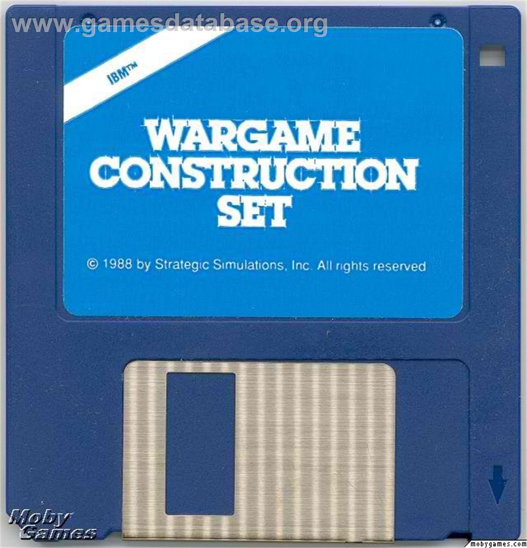 Wargame Construction Set - Microsoft DOS - Artwork - Disc