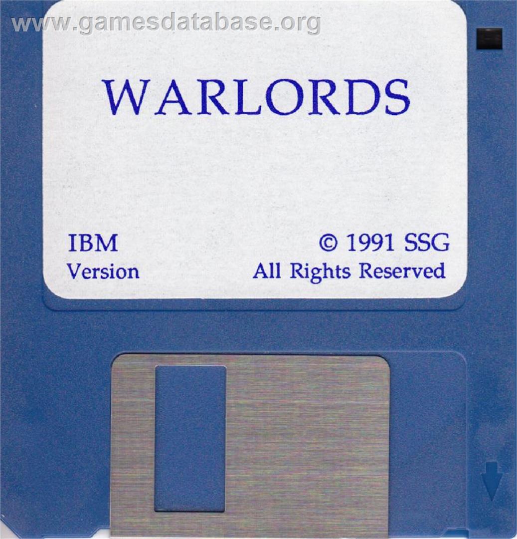 Warlords - Microsoft DOS - Artwork - Disc