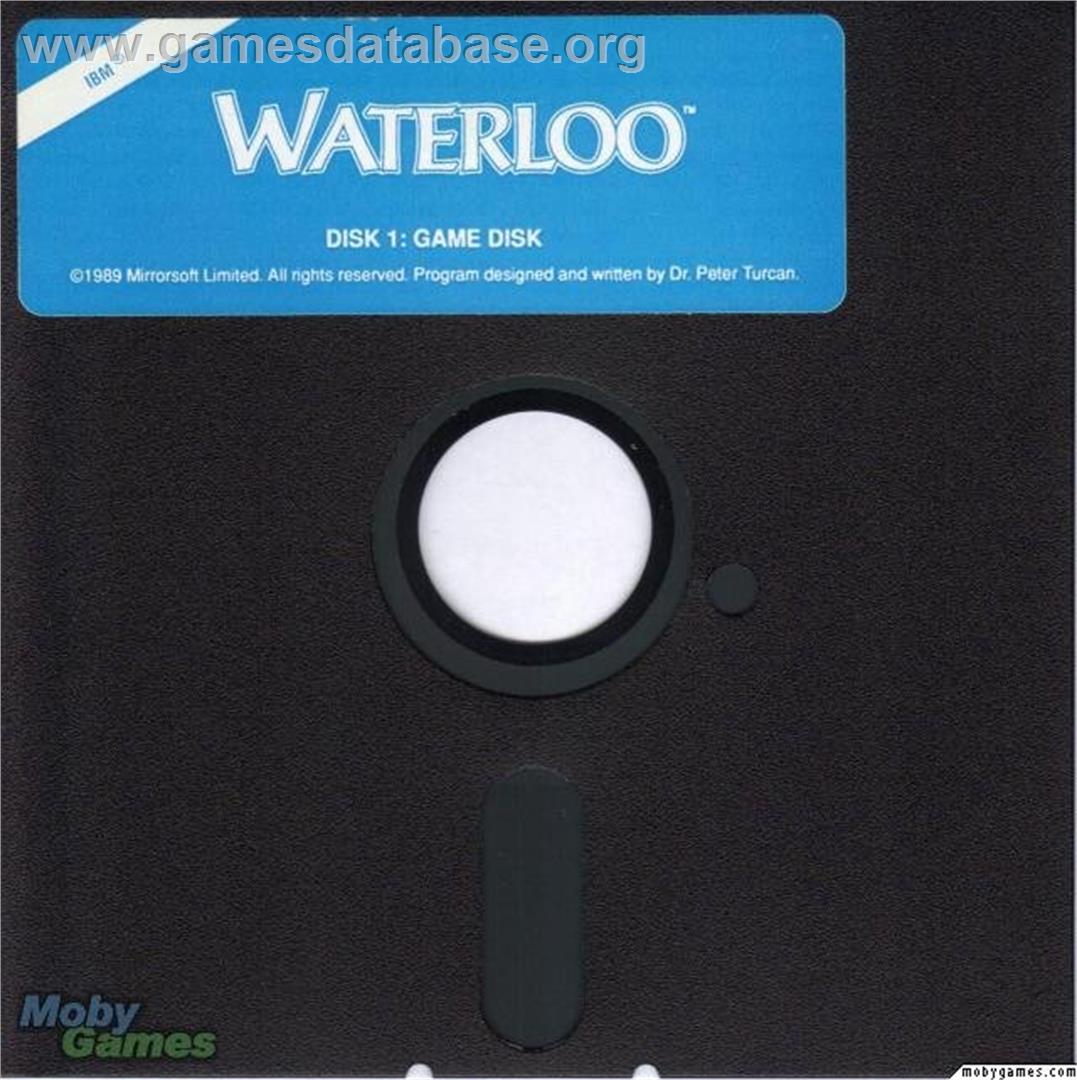 Waterloo - Microsoft DOS - Artwork - Disc
