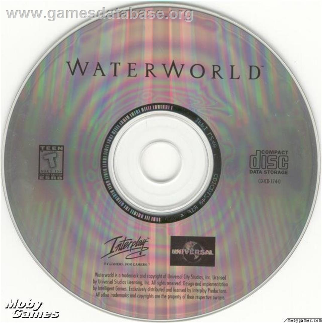 Waterworld - Microsoft DOS - Artwork - Disc