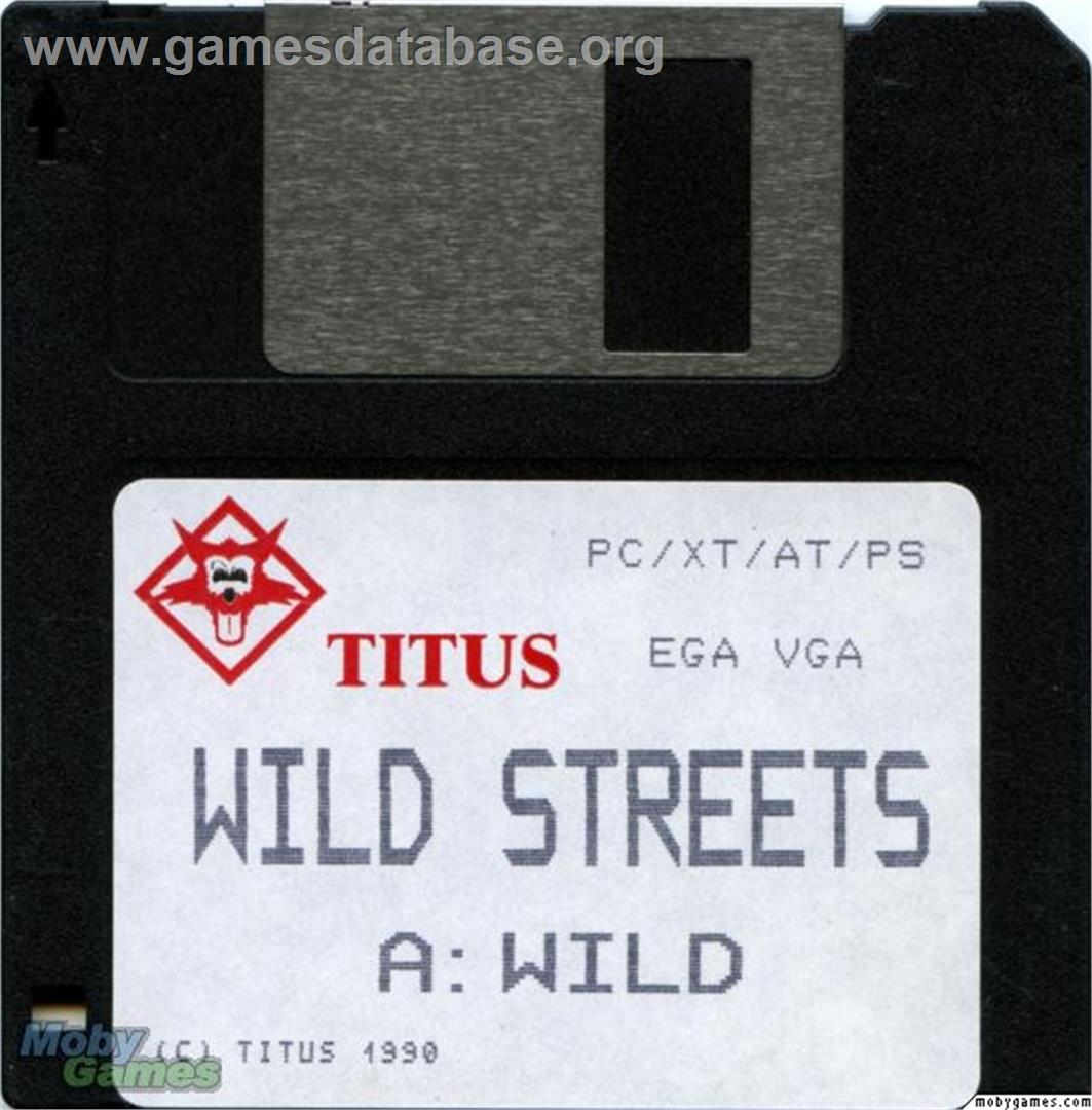 Wild Streets - Microsoft DOS - Artwork - Disc