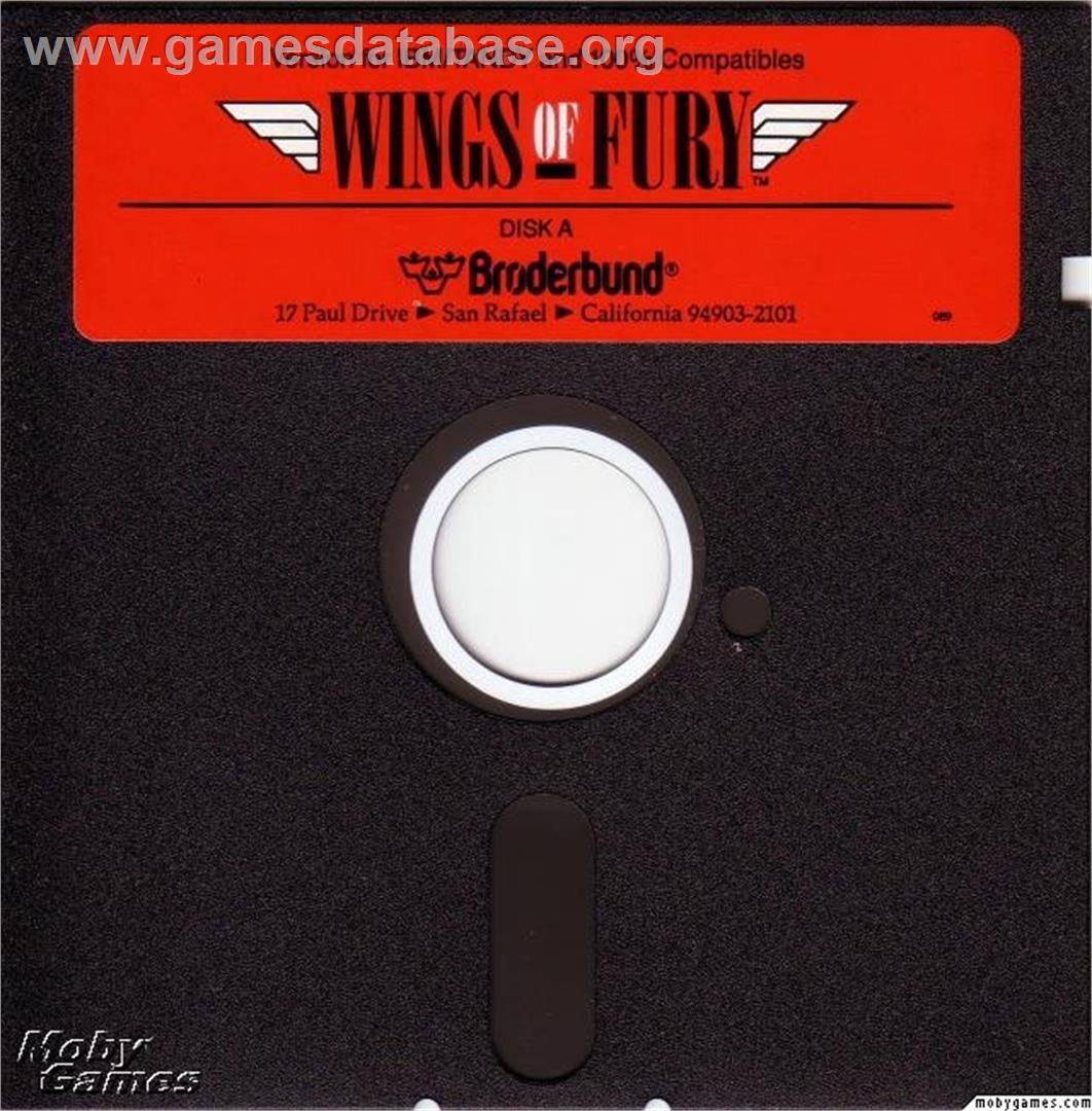 Wings of Fury - Microsoft DOS - Artwork - Disc