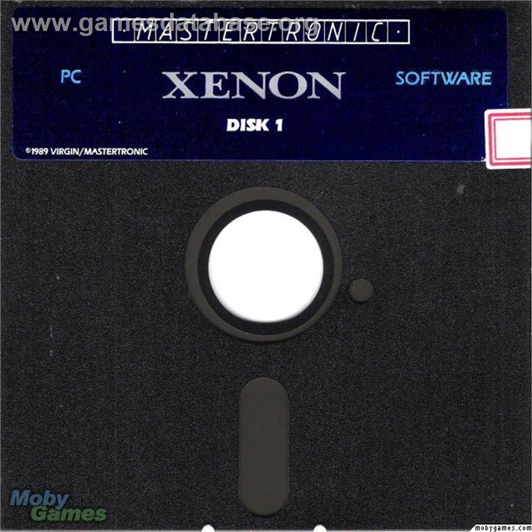 Xenon - Microsoft DOS - Artwork - Disc