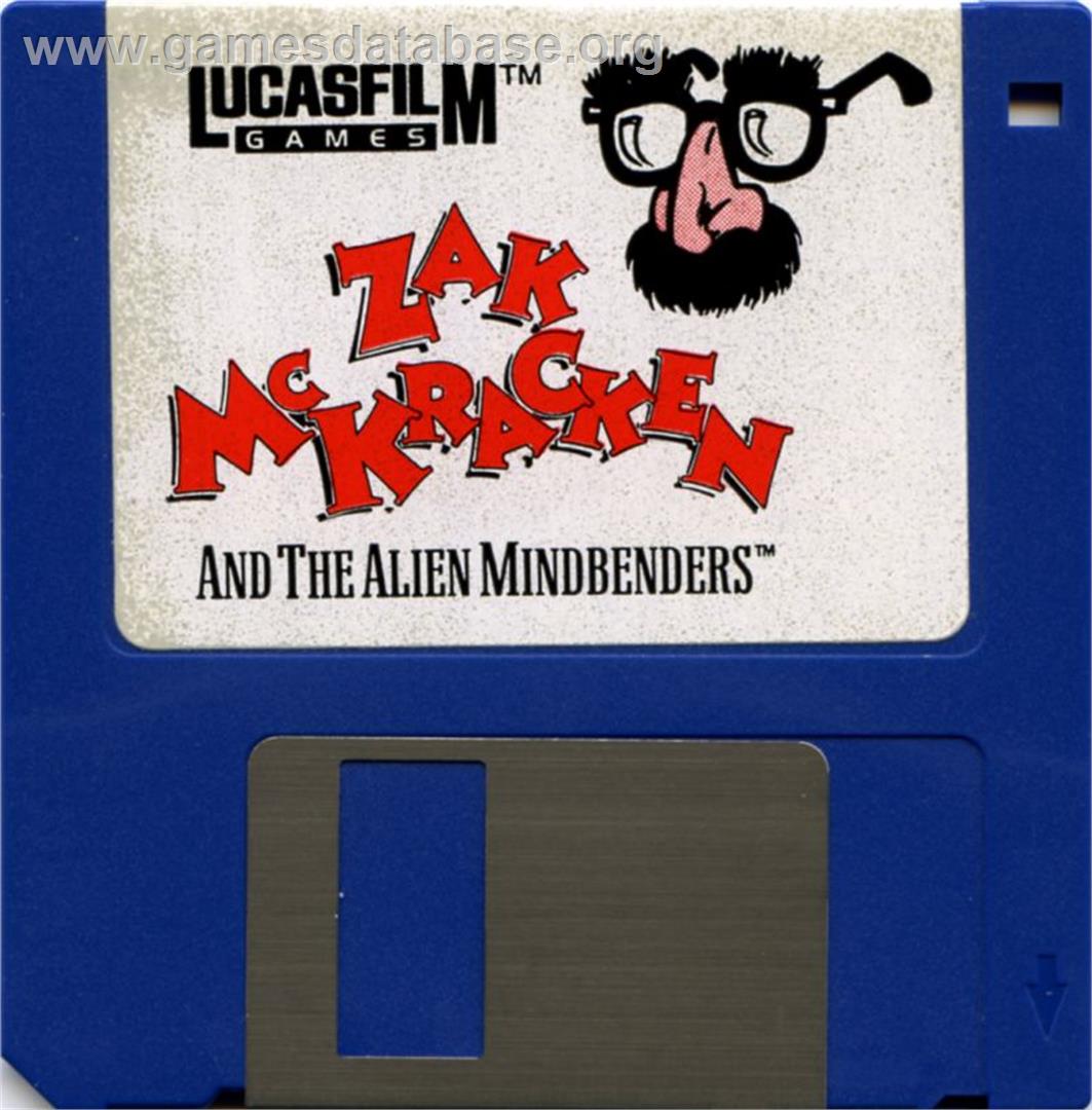 Zak McKracken and the Alien Mindbenders - Microsoft DOS - Artwork - Disc