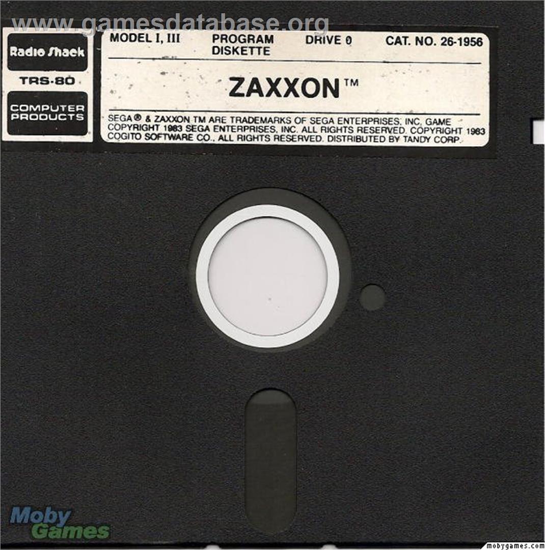 Zaxxon - Microsoft DOS - Artwork - Disc