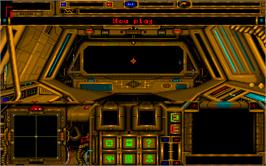 In game image of A.G.E. on the Microsoft DOS.