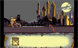 In game image of Crown on the Microsoft DOS.