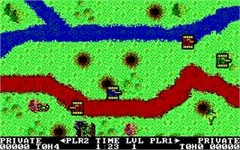 In game image of Sarge on the Microsoft DOS.