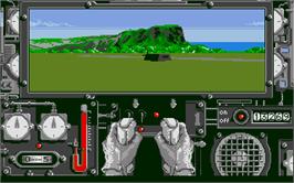 In game image of Sherman M4 on the Microsoft DOS.
