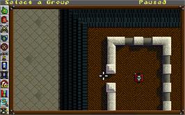 In game image of Siege on the Microsoft DOS.