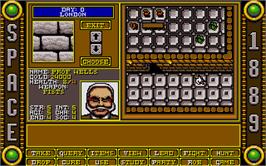 In game image of Space 1889 on the Microsoft DOS.