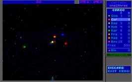 In game image of Star Control 2 on the Microsoft DOS.