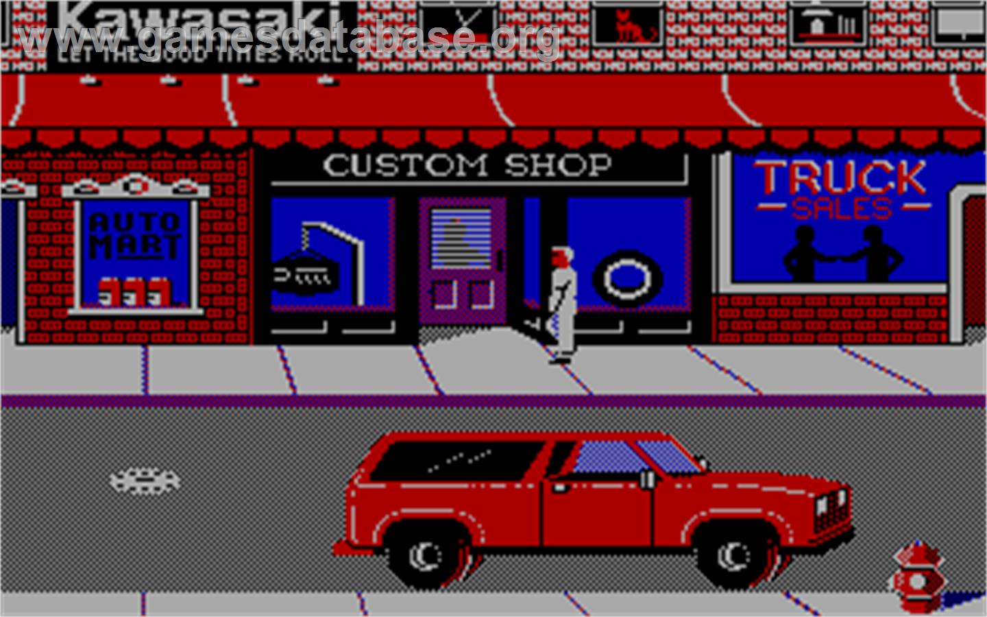 4x4 Off-Road Racing - Microsoft DOS - Artwork - In Game
