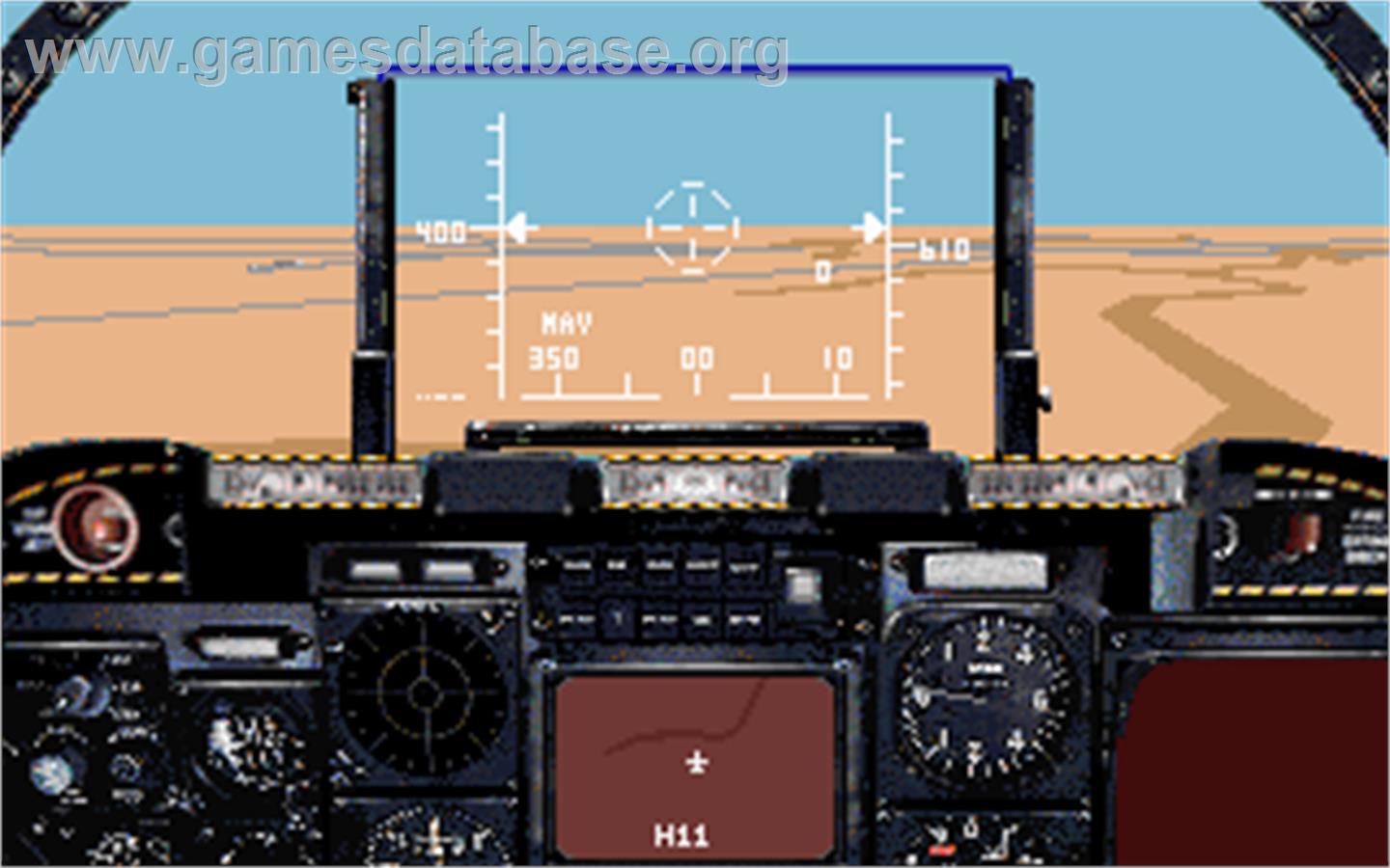 A-10 Tank Killer - Microsoft DOS - Artwork - In Game