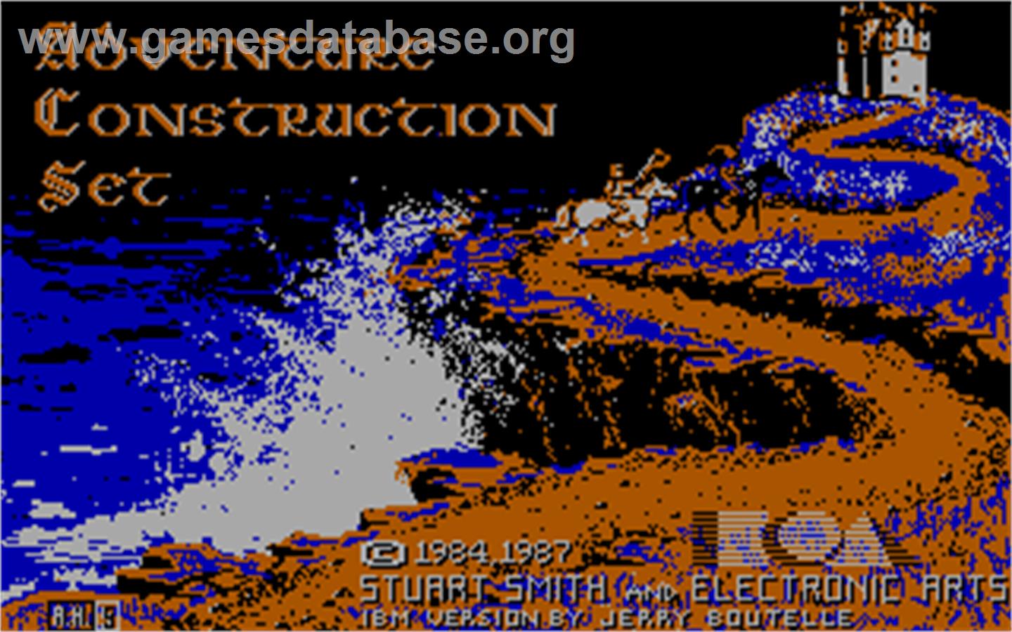 Adventure Construction Set - Microsoft DOS - Artwork - In Game